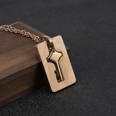 Key Necklace - Matching Necklace for Couples