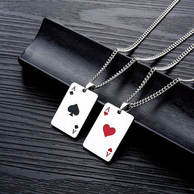 Lucky Poker A Relationship Necklaces